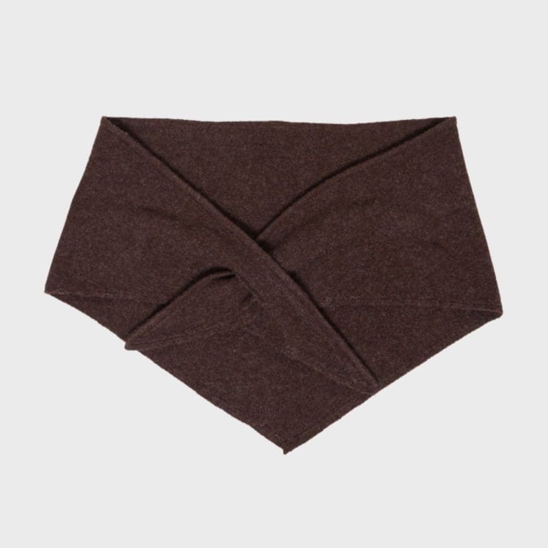 echarpe gry marron ichi