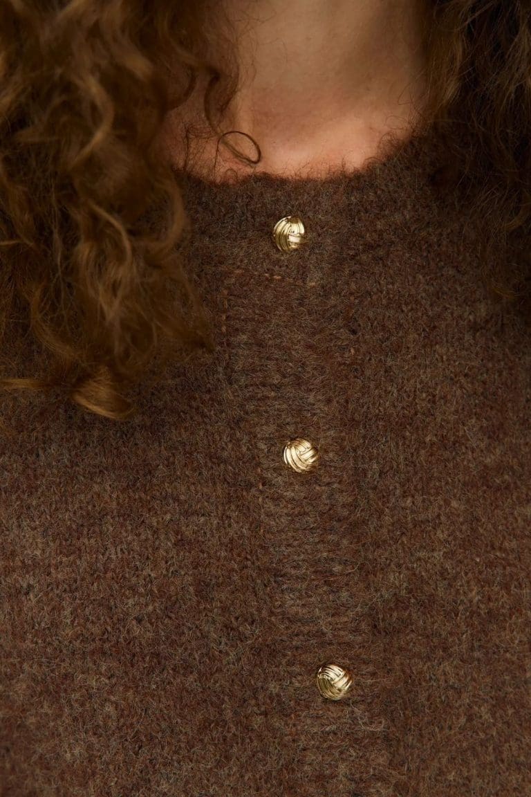 gilet objsaggia h262 marron object