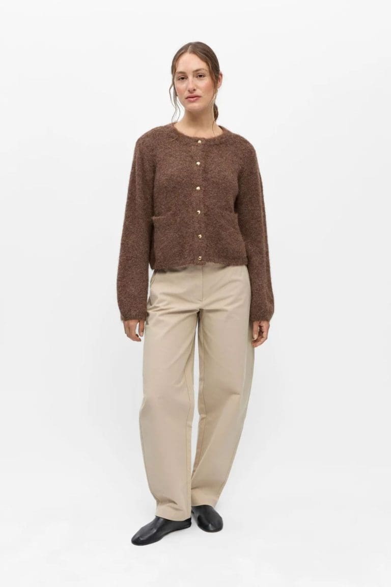 gilet objsaggia h262 marron object