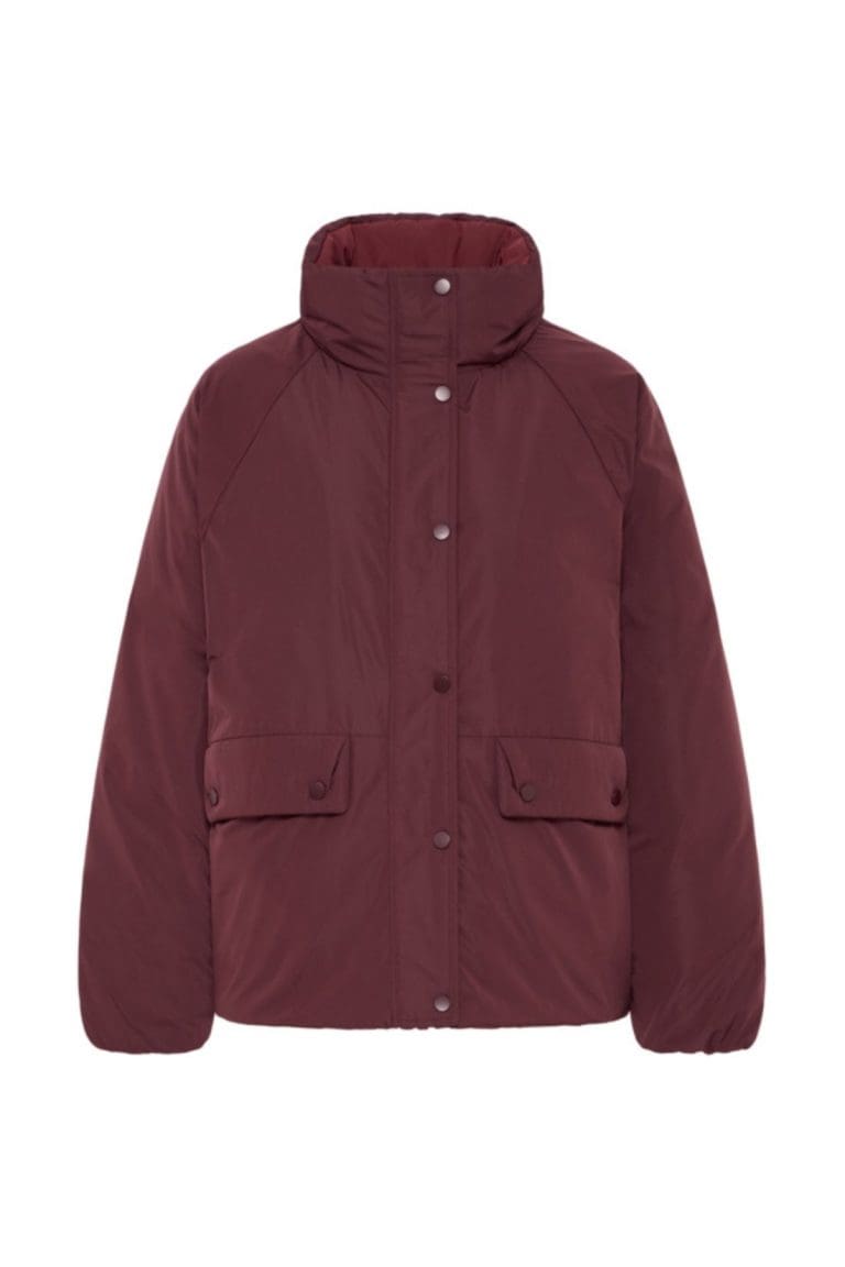manteau bunala bordeaux ichi