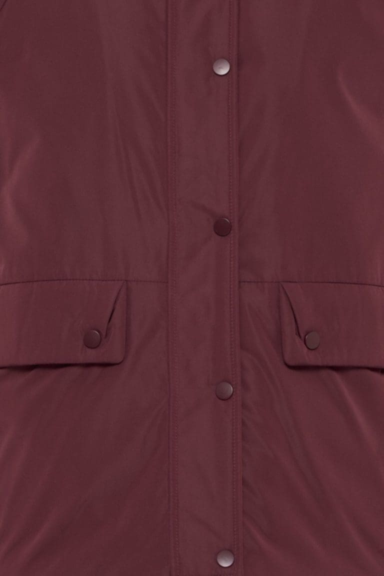 manteau bunala bordeaux ichi