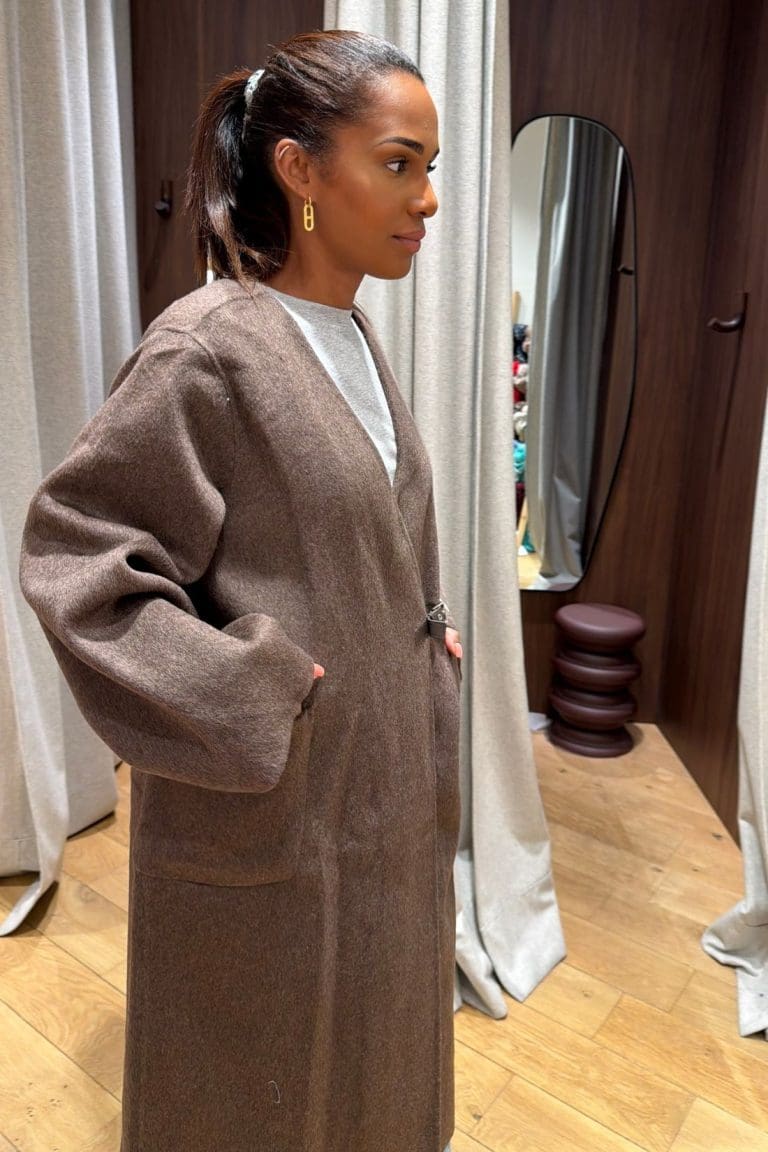 manteau orso h2627 marron outremesure