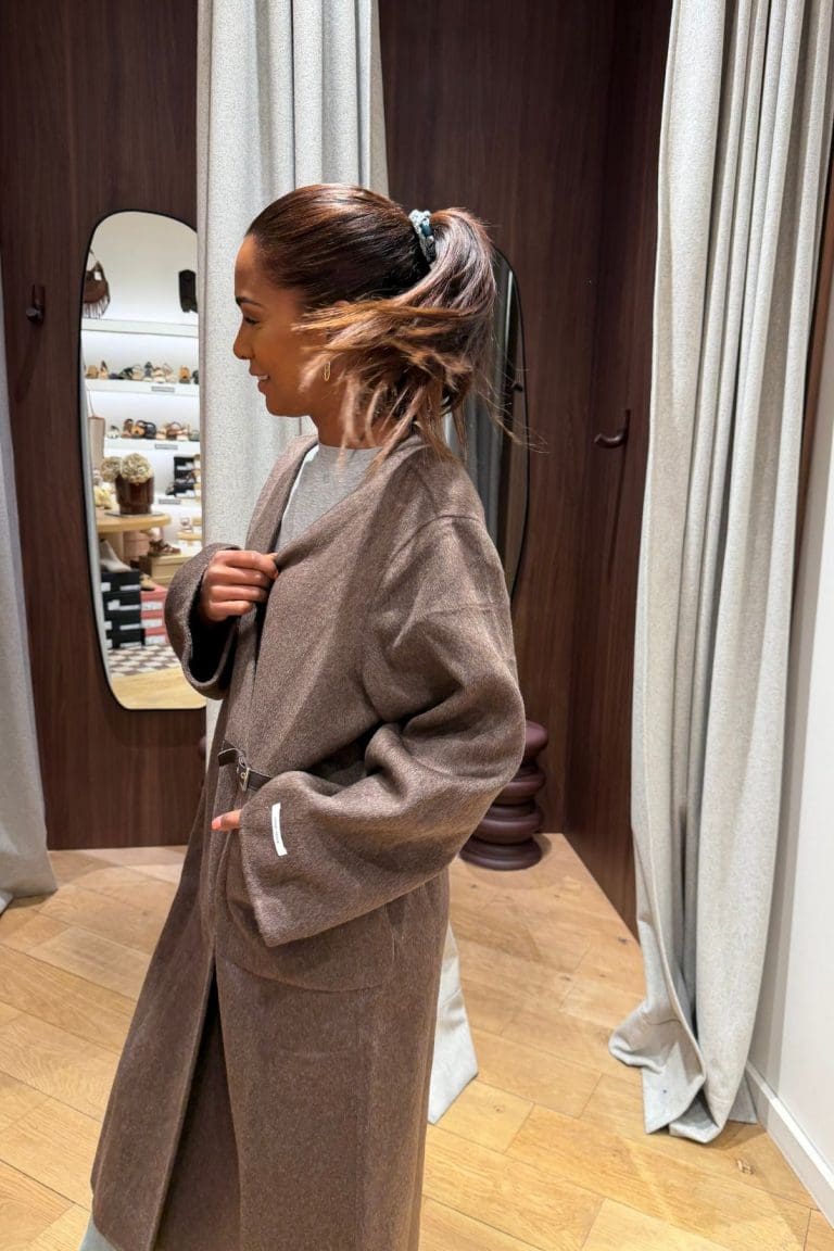 manteau orso h2627 marron outremesure