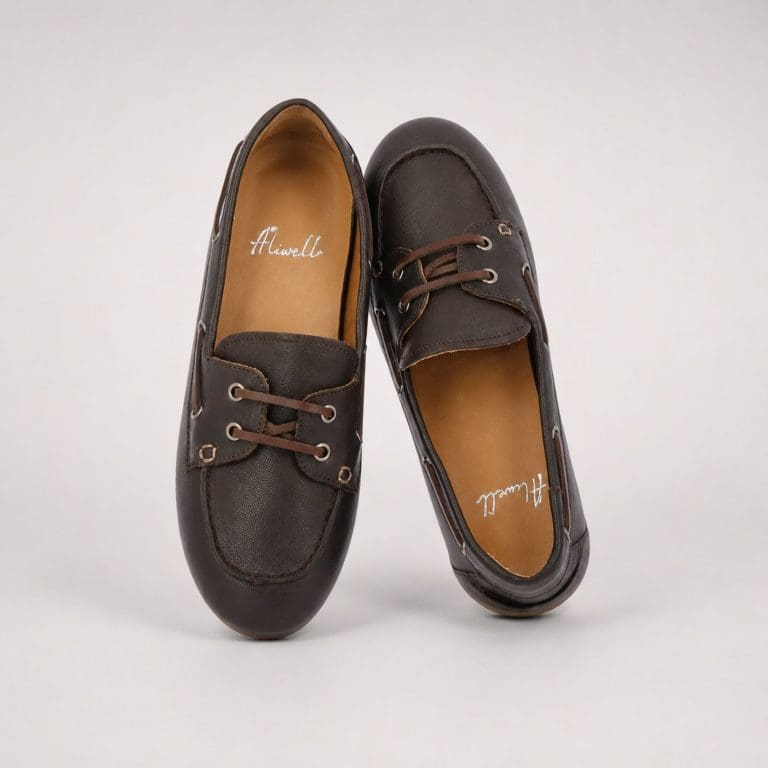 mocassin dova marron Aliwell