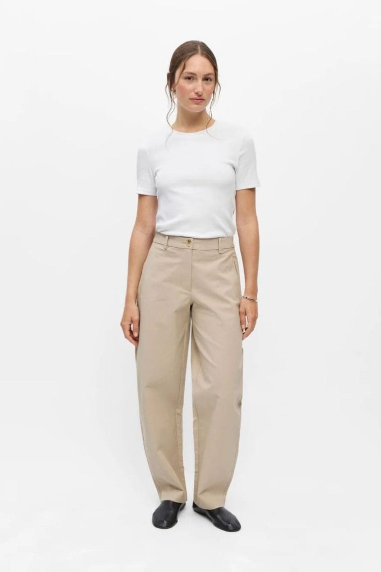 pantalon objmilly beige object