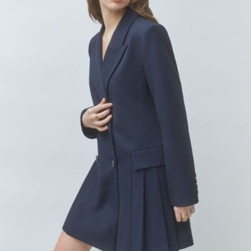 robe cassis bleu suncoo