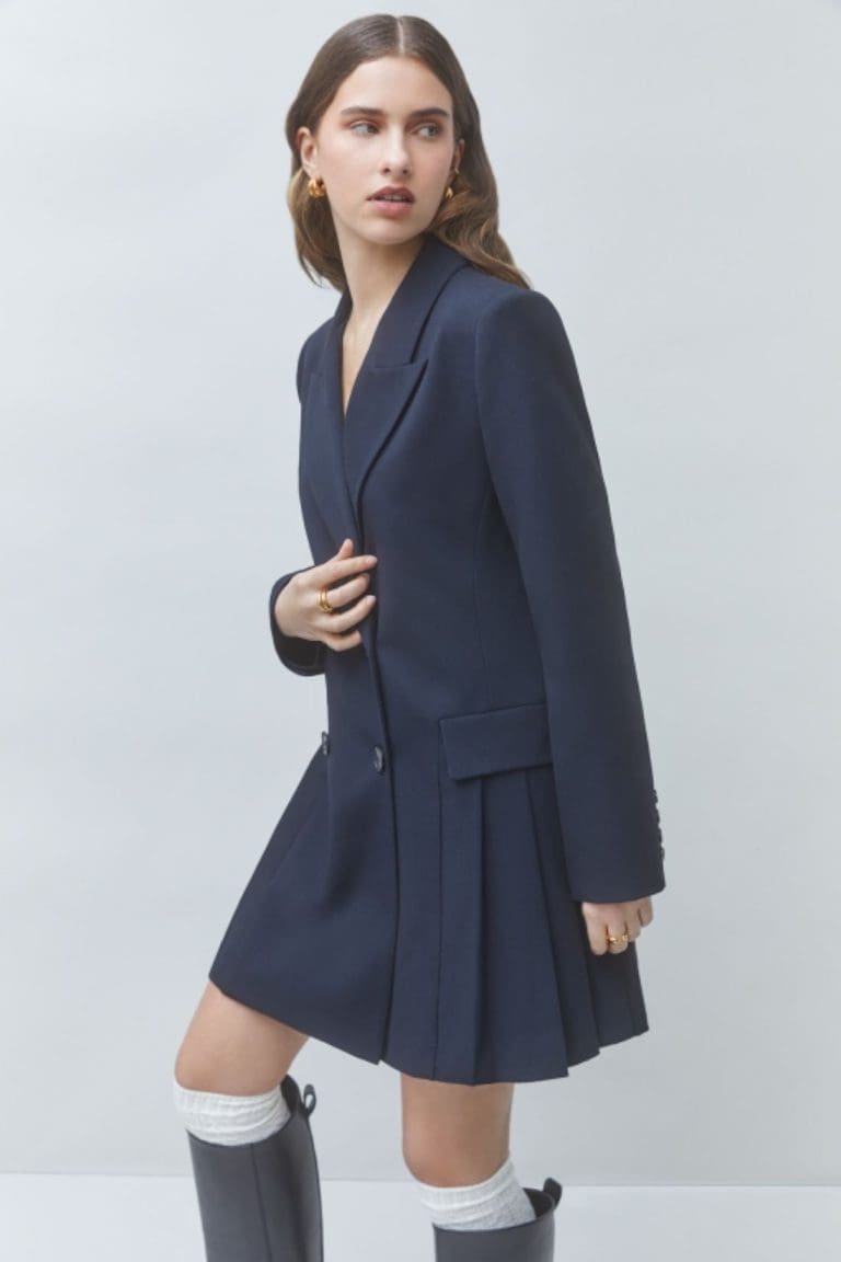 robe cassis bleu suncoo