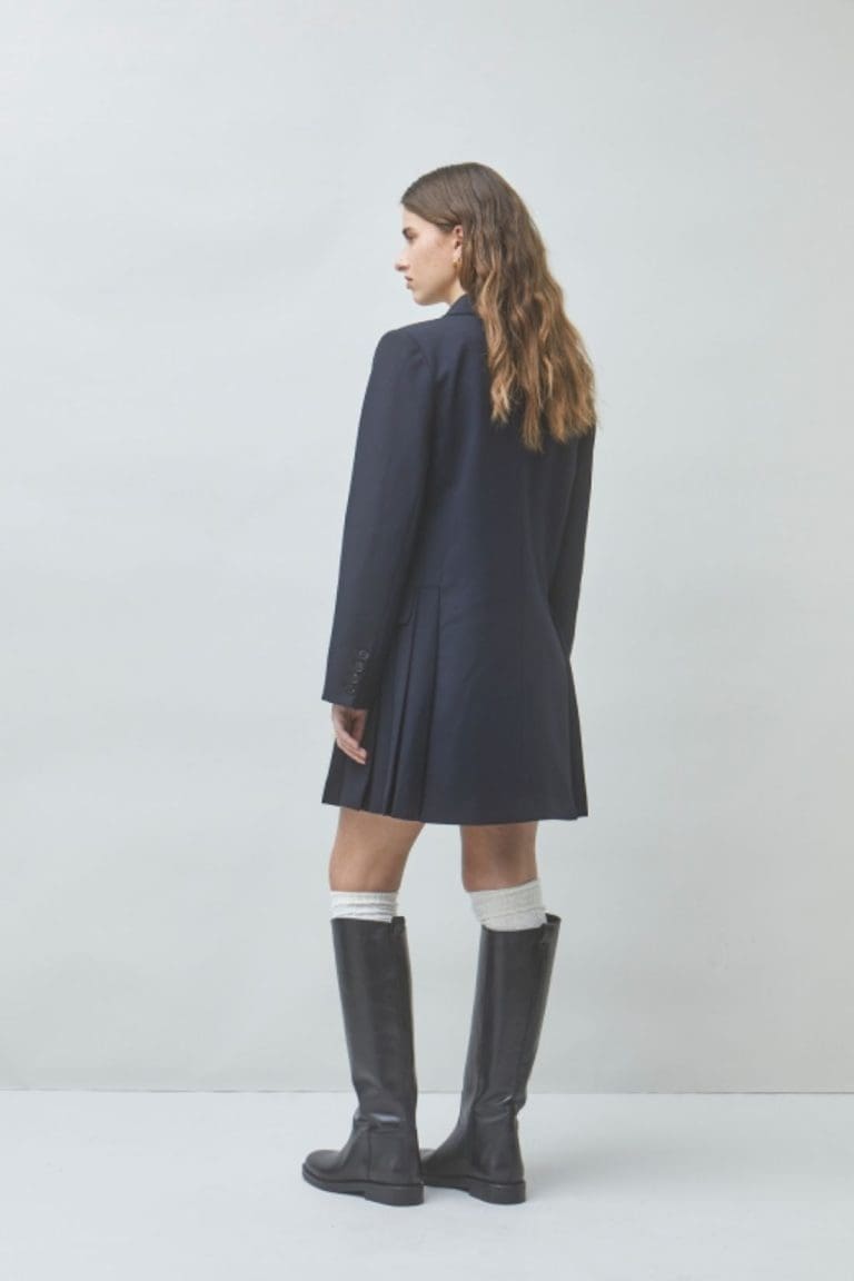 robe cassis bleu suncoo