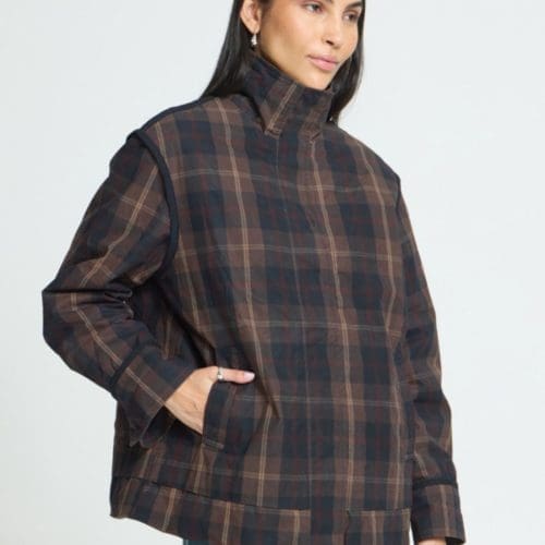 veste cronto bleu marine ichi
