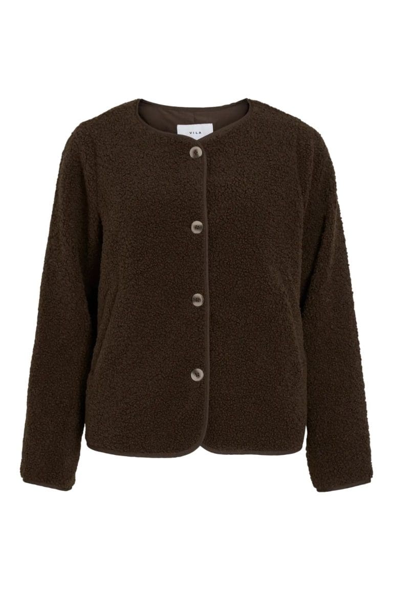 veste viada marron vila