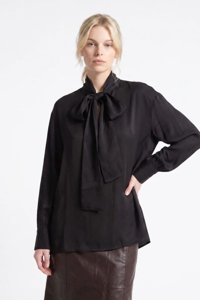 blouse corerine noir Artlove