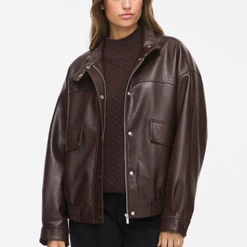 blouson vifima marron vila