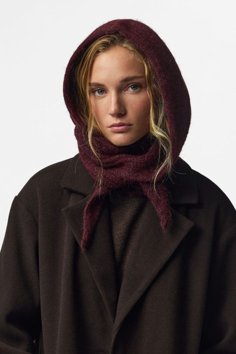 bonnet rebekka bordeaux Pieces