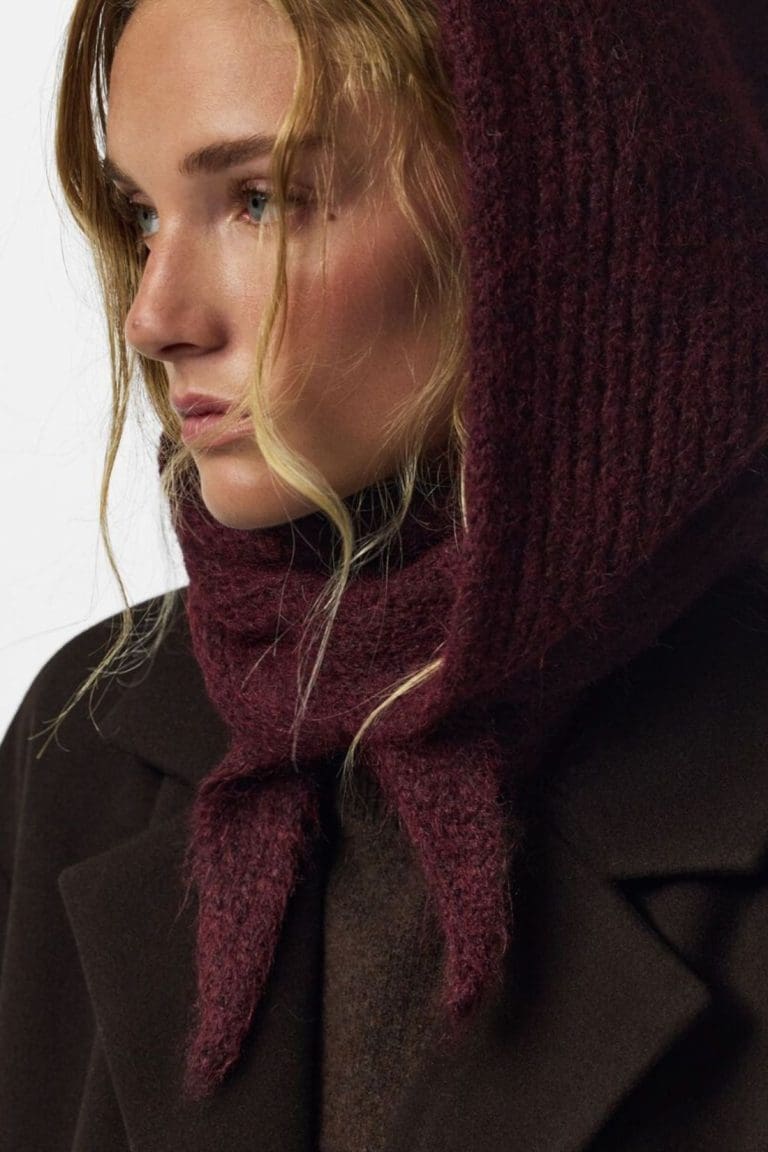 bonnet rebekka bordeaux Pieces