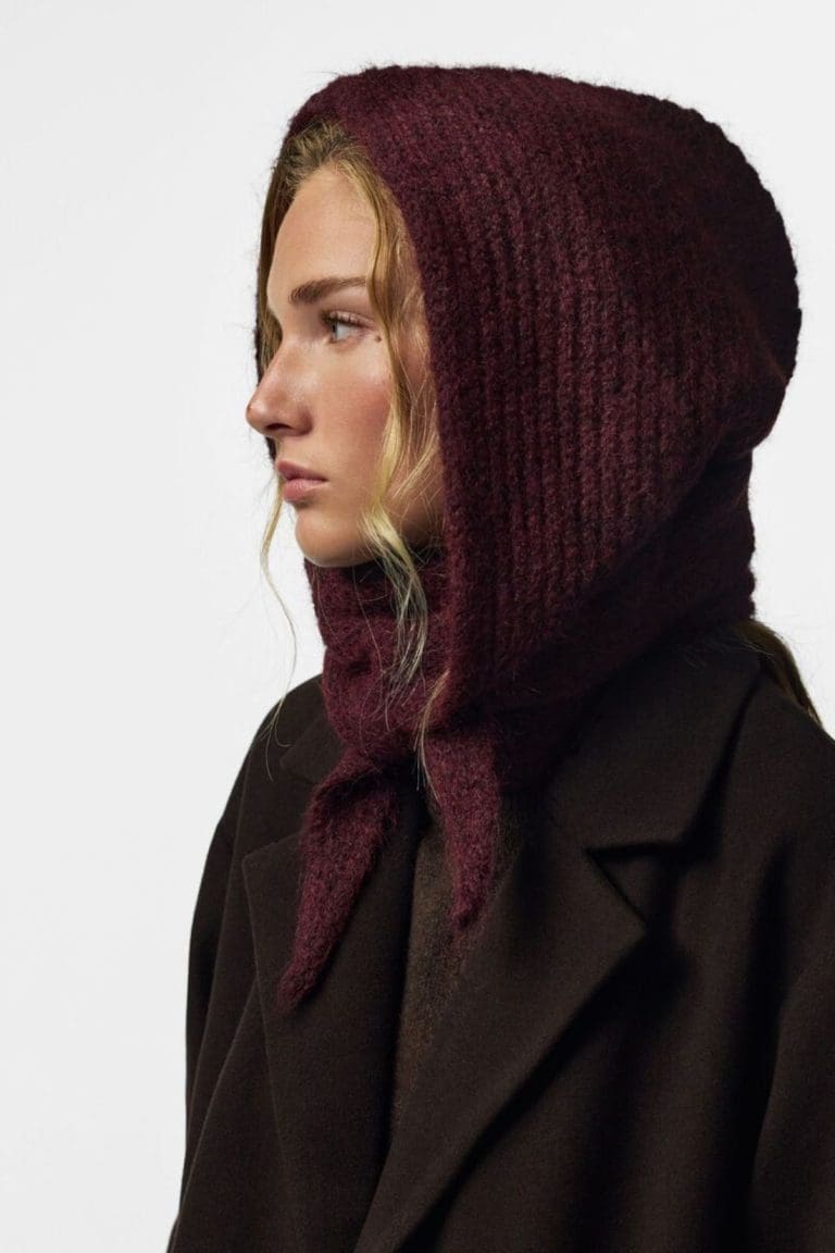 bonnet rebekka bordeaux Pieces