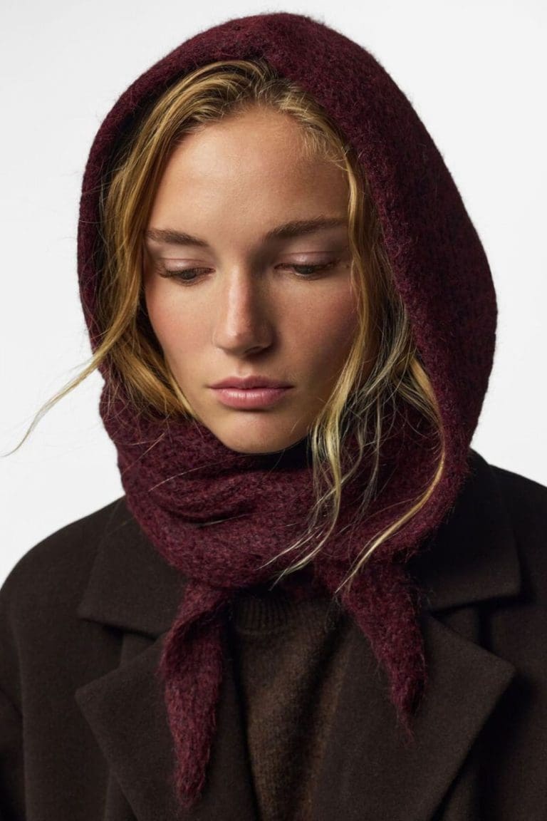 bonnet rebekka bordeaux Pieces