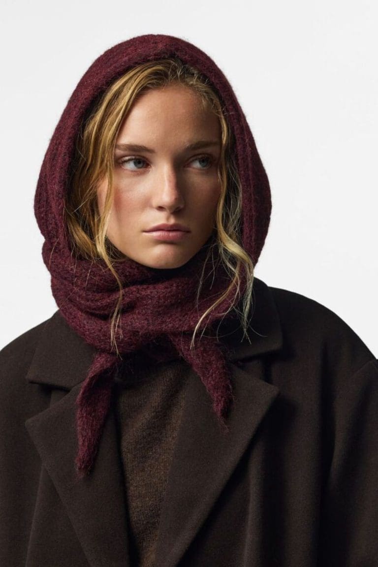 bonnet rebekka bordeaux Pieces