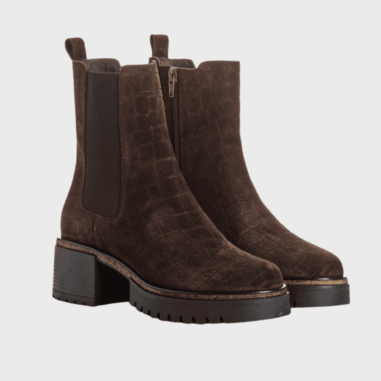 boots berenice marron Reqins