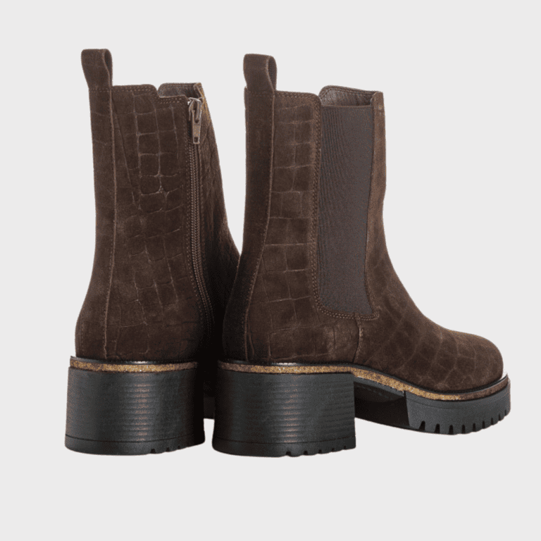 boots berenice marron Reqins
