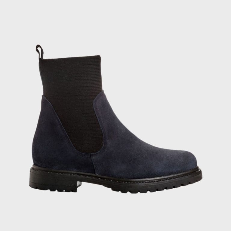 boots evelyn bleu marine Reqins