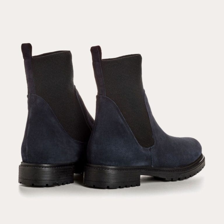 boots evelyn bleu marine Reqins