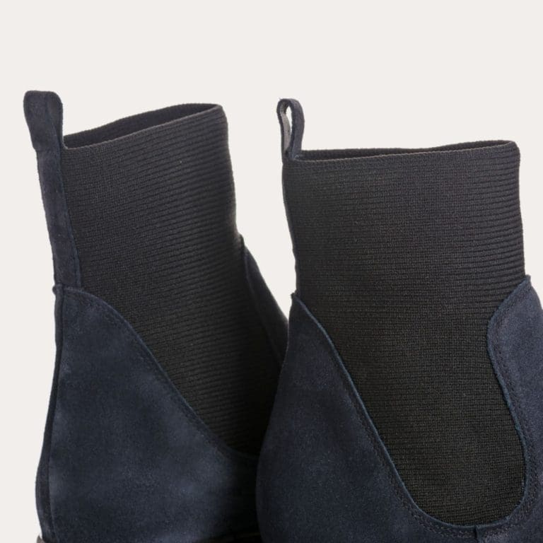 boots evelyn bleu marine Reqins