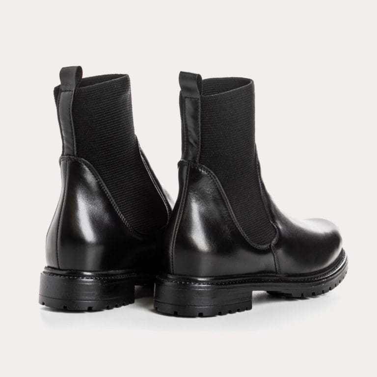 boots evelyn noir Reqins