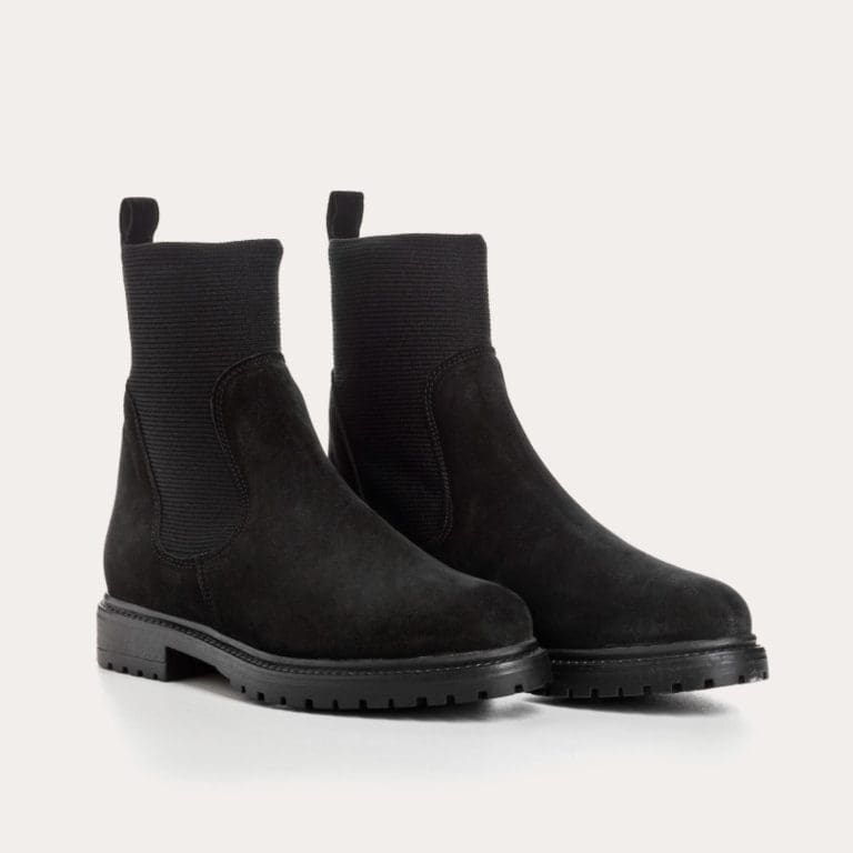 boots evelyn noir Reqins