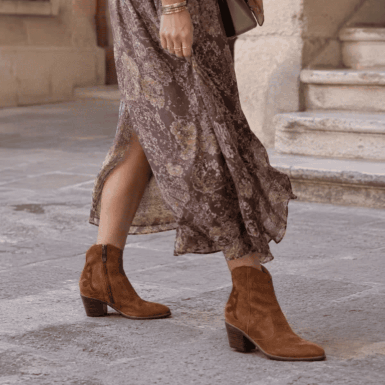 boots tatou camel mam'zelle