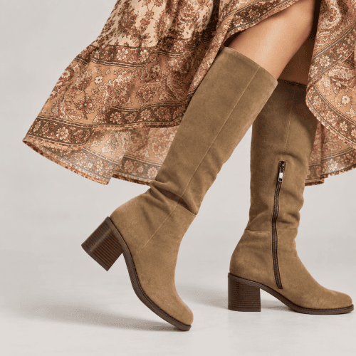 botte royal camel mam'zelle