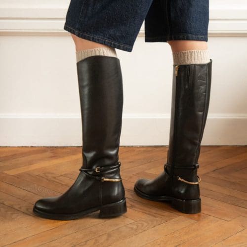 botte wilma noir Reqins