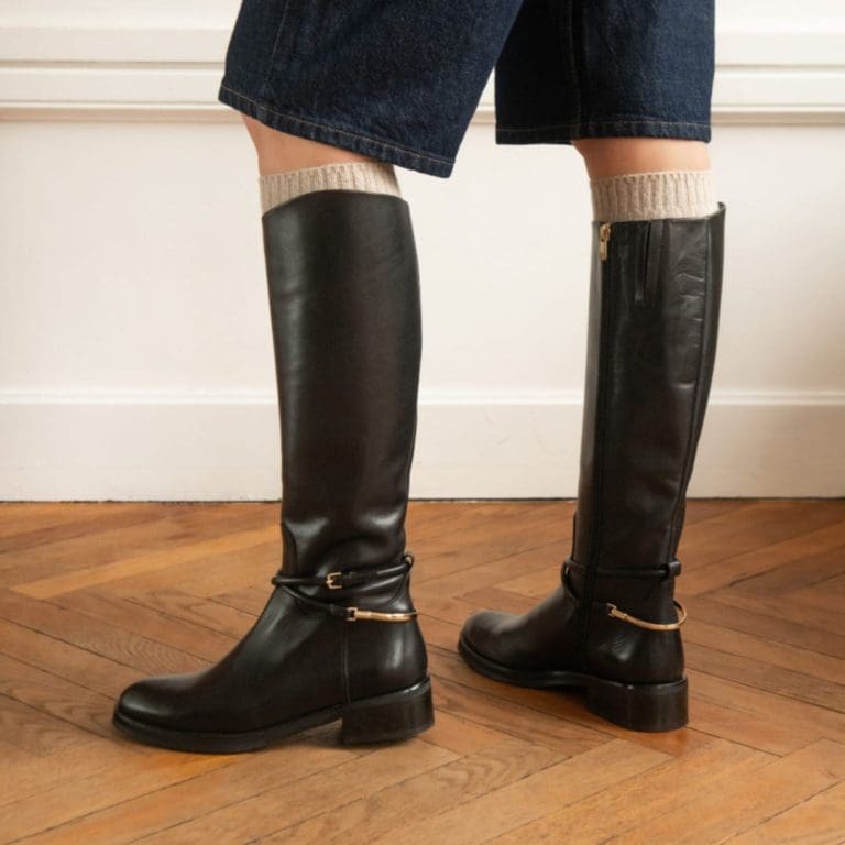 botte wilma noir Reqins