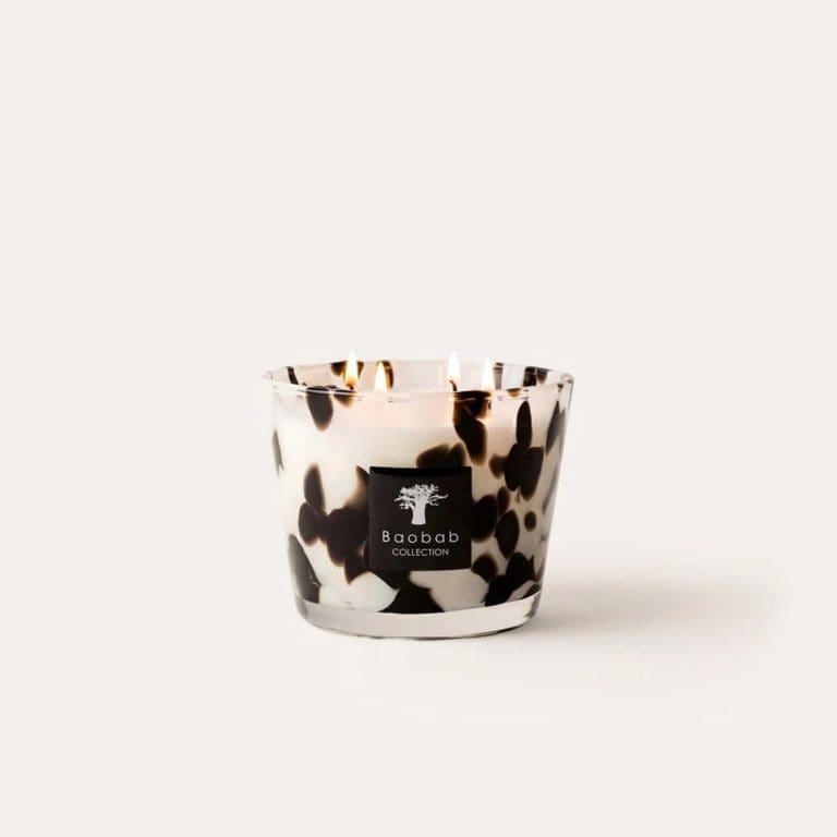 bougie blackpearl 10 noir Baobab