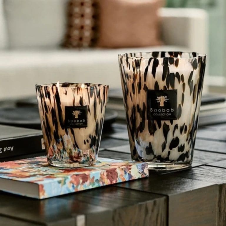 bougie blackpearl 10 noir Baobab
