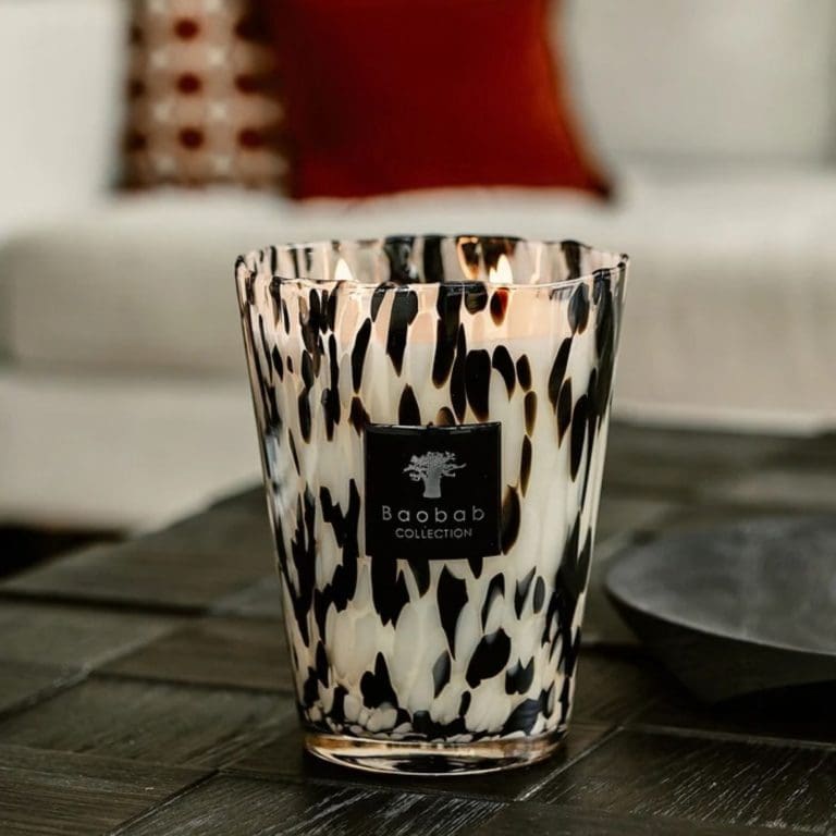 bougie blackpearl 10 noir Baobab