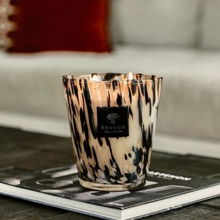 bougie blackpearl 10 noir Baobab