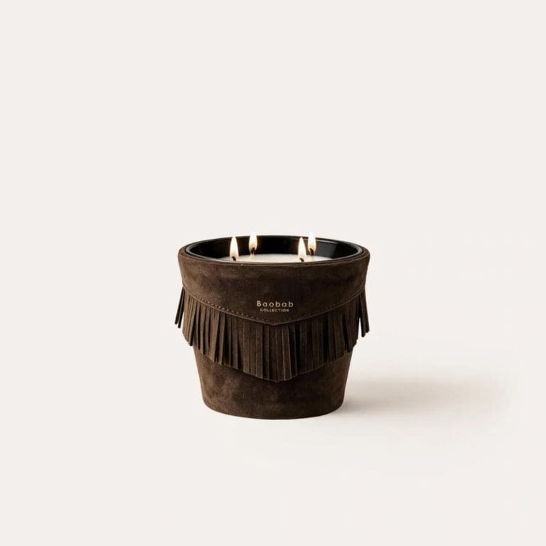 bougie deadwood 10 marron Baobab