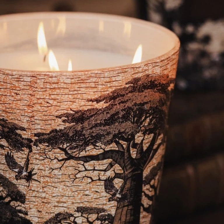 bougie mankono 10 marron Baobab