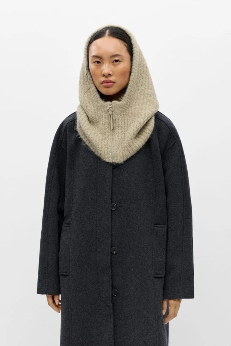 cagoule objmilu zip kaki object