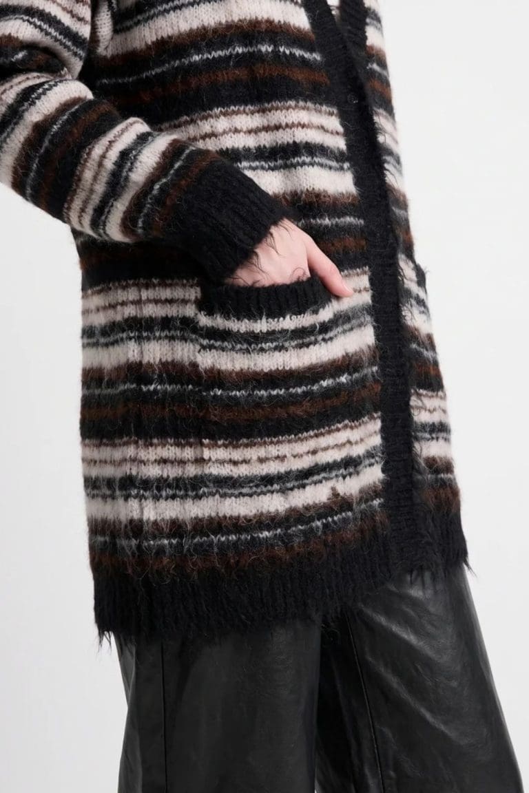 cardigan loraura noir Artlove