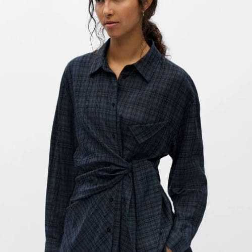 chemise objmalua bleu marine object