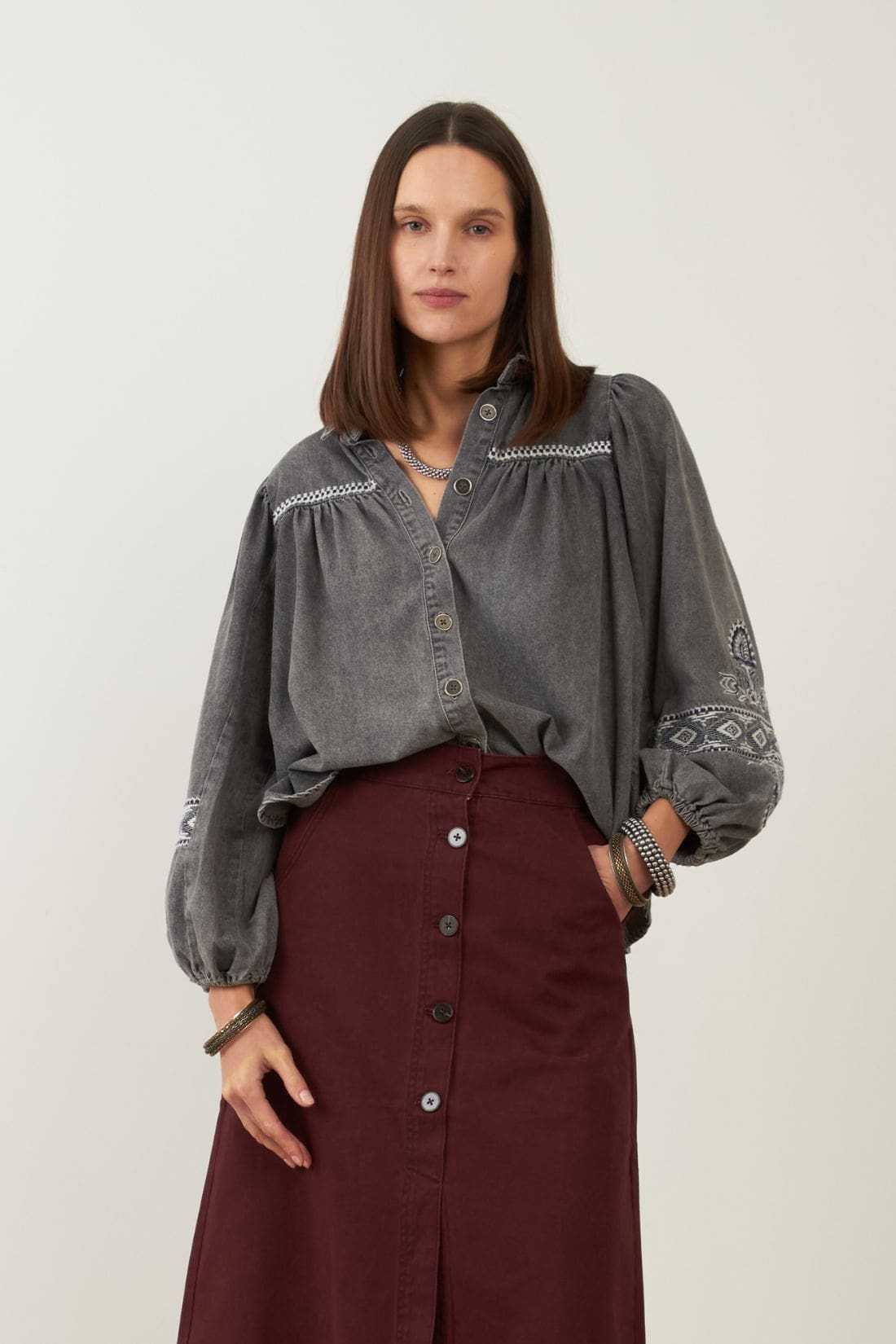 chemise yaffa - minuit douze