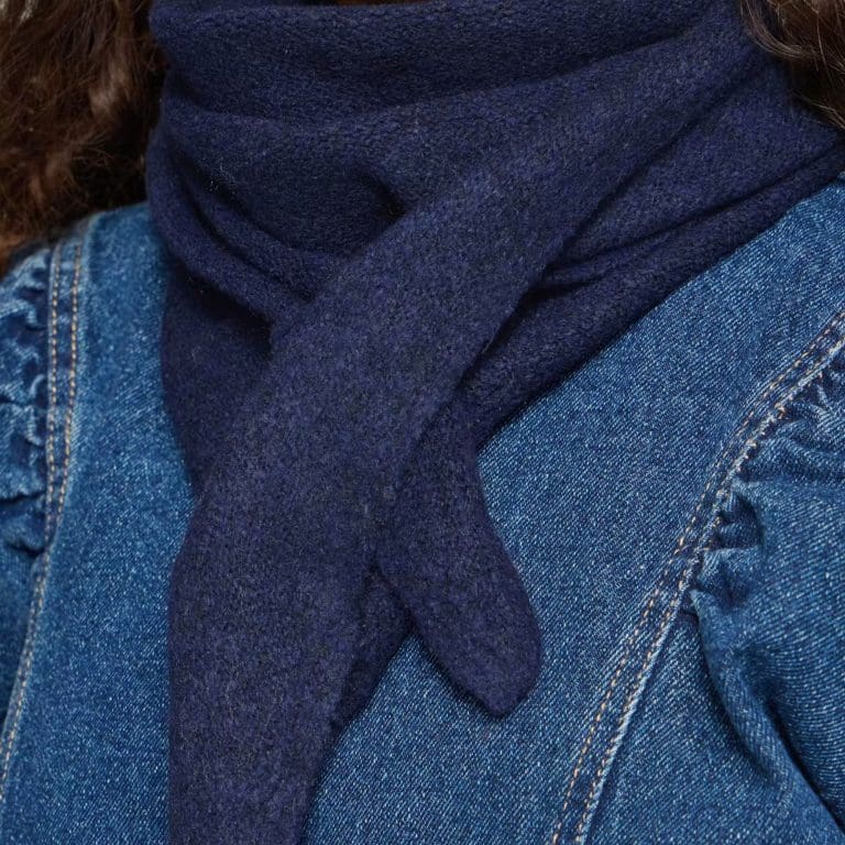 echarpe gry bleu marine ichi