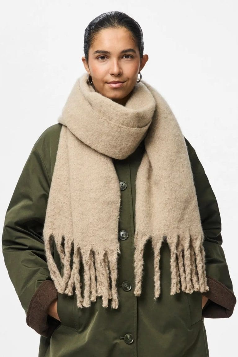 echarpe nikita beige Pieces