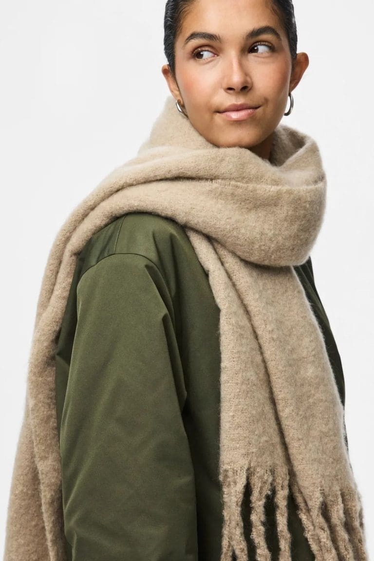 echarpe nikita beige Pieces