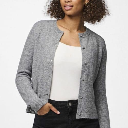gilet pcmalou gris Pieces
