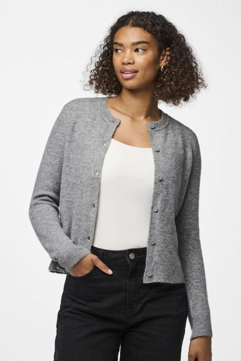 gilet pcmalou gris Pieces