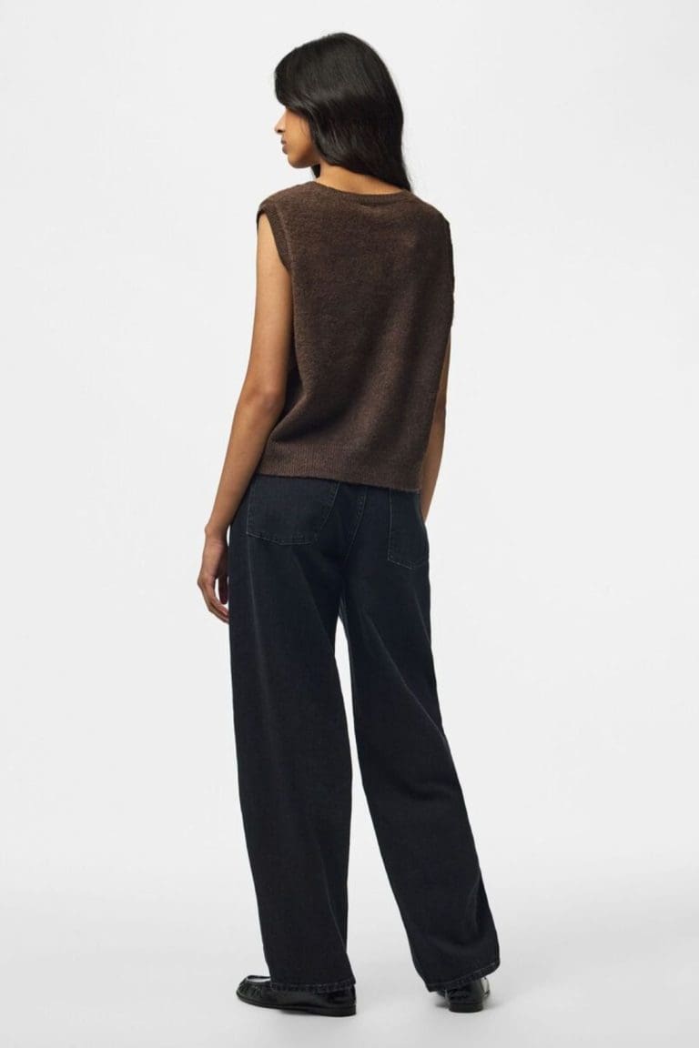 gilet pcsally marron Pieces
