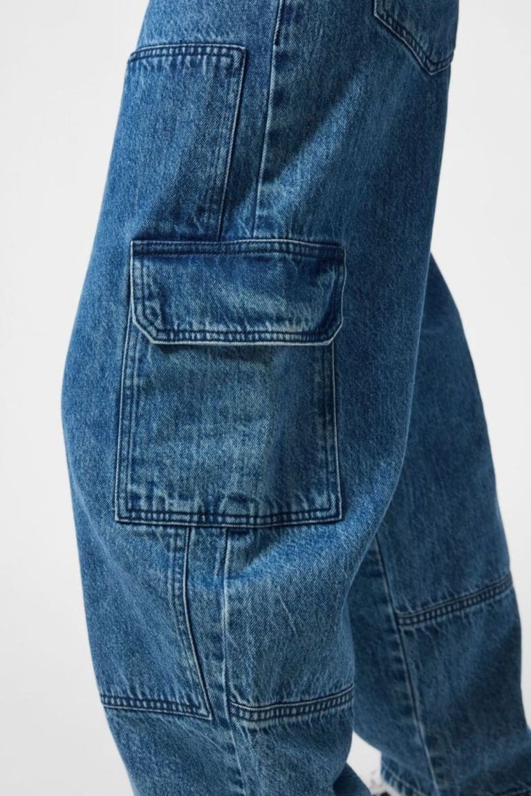 jean cargo pcsky bleu Pieces
