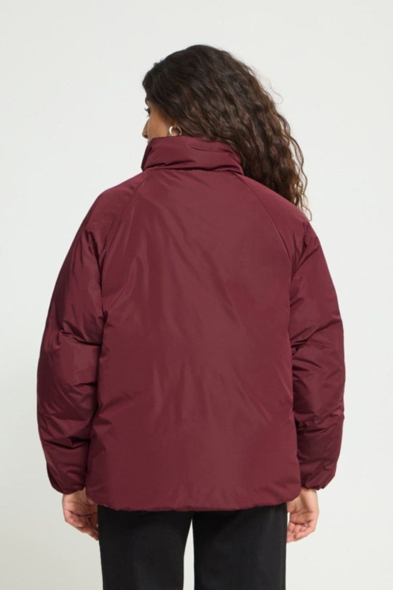 manteau bunala bordeaux ichi